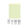thumbnail image 2 of Staples Notepads 8.5" x 11" (US letter) Narrow Ruled Canary 50 Sheets/Pad 24/Carton ST57296VS, 2 of 7