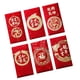 thumbnail image 3 of 6 sobres rojos del Año Nuevo Lunar Chino, paquete rojo del Año del Dragón, tarjeta de felicitación Estilo E, 3 of 8