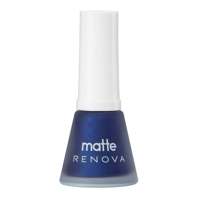 Esmalte de uñas Renova Clásico Matte Lluvia 13 ml Azul Tornasol