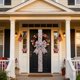 thumbnail image 1 of 6Pcs/4Pcs Large Independence Day Wreath Bows Decoration Ribbon Tree Topper Bows For Front Door Indoor Outdoor Wall Independence Day Party Supply, 1 of 6