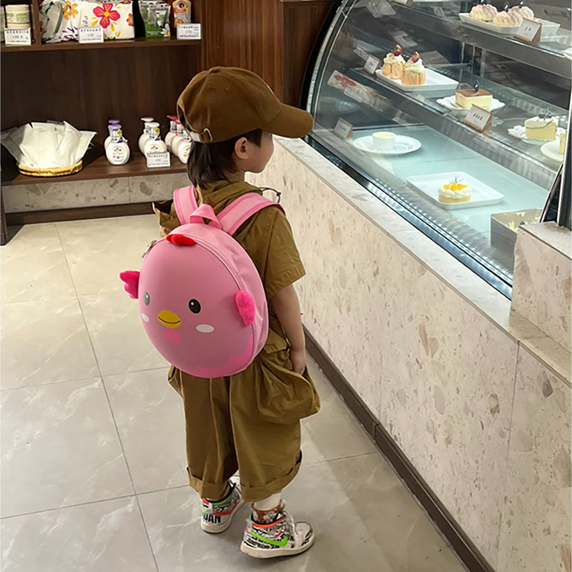 XZNGL Back To School Backpacks for Girls Cartoon Penguin Childrens Schoolbag 1 3 Years Old Boys and Girls Go Out Light Backpack Cute Girl Backpacks
