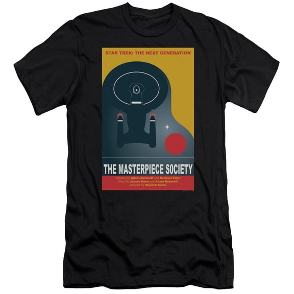 Star Trek Tng Season 5 Episode 13 Adult 30/1 T-Shirt Black