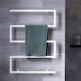 thumbnail image 2 of Voltaire 5-Bar Electric Towel Warmer in Matte White, 2 of 10
