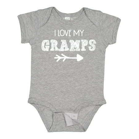

Inktastic I Love My Gramps with Arrow Gift Baby Boy or Baby Girl Bodysuit