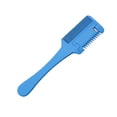 thumbnail image 3 of Peine de afeitar Yinane para el cabello azul con cuchilla adicional, 3 of 8