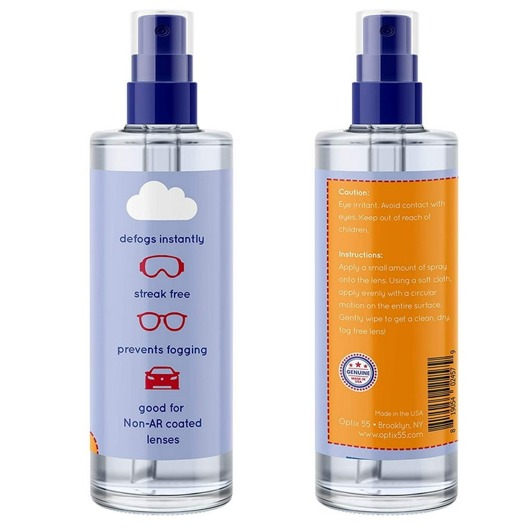 Optix 55 Anti-Fog Treatment for Anti-Reflective Lenses