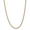 thumbnail image 1 of 14K Yellow Gold 4.3mm Solid Miami Cuban Chain 20 Inch, 1 of 5