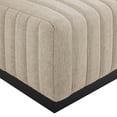 thumbnail image 5 of Conjure Channel Tufted Upholstered Fabric Ottoman, 5 of 6