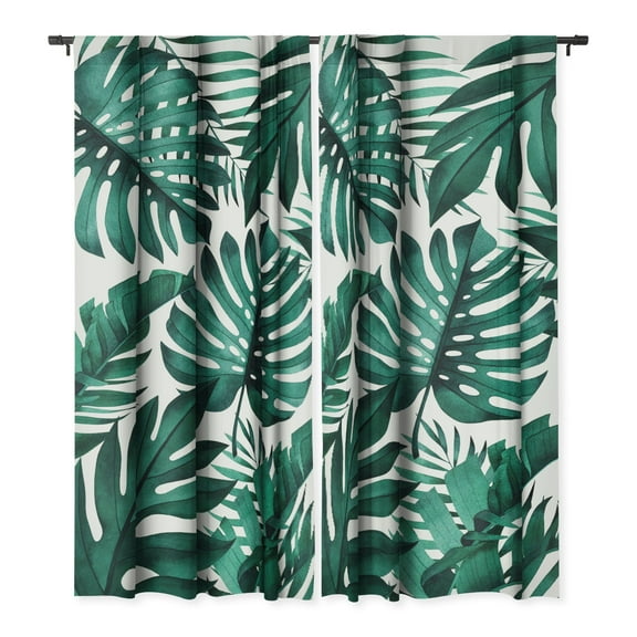 Society6 Gale Switzer Jungle Collective Single Panel Room Darkening Window Curtain 50" x 64"