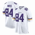 thumbnail image 1 of Maillot de Football Adulte Blanc Minnesota Vikings 84 Randy Moss -SIXT, 1 of 2