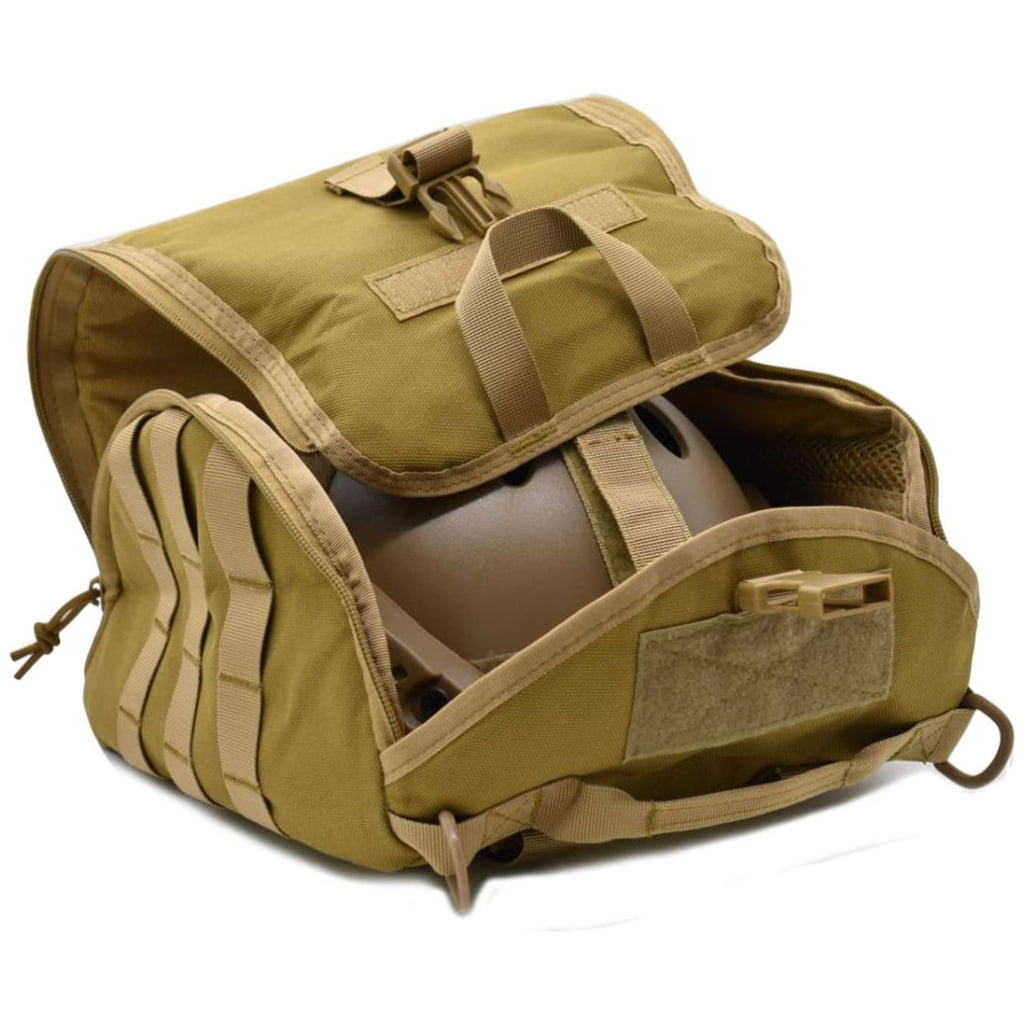 FENOHREFE Tacticals Helmet Bag Storage Bag for Airsofts Helmet Motorcycles Helmet Molles Helmet Bag Carrying