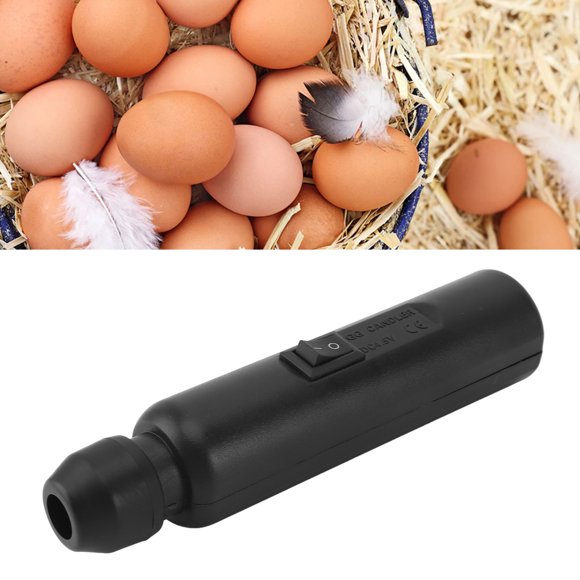 Egg Candling Lamp, Even and Gentle Lighting ABS Comprehensive Illumination Egg Candler for Science Experiment