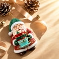 thumbnail image 4 of Christmas Santa Claus Acrylic Ornament, Decorative Hanging Pendant, Xmas Tree Holiday Party Home Decor Gift Use, 4 of 6