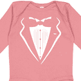 thumbnail image 4 of Inktastic Tuxedo Boys Long Sleeve Baby Bodysuit, 4 of 5