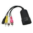 thumbnail image 1 of to TV Composite RCA AV Video Converter Adapter Support 1080P (Black), 1 of 9