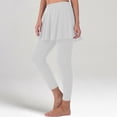 thumbnail image 2 of Breezora Women's Athletic Skirt with Built-in Shorts High Waist Pleated Tennis Skort for Running and Summer Activities XXL Size White, 2 of 9