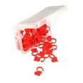 thumbnail image 2 of Plastic Knitting Tools Locking Stitch Markers Crochet Latch Knitting Tools Needle Clip Hook Red Heart Socks Shaped, 2 of 5