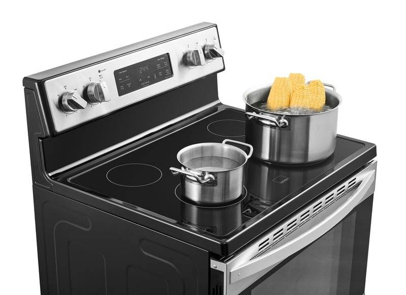Kenmore 5.2 cu. ft. Rear-Control Electric Range - Stainless Steel