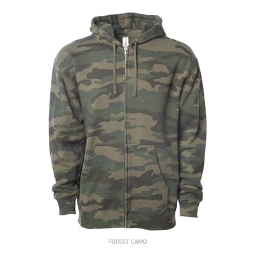 Independent Trading Co. SS4500Z Sweat à Capuche à Fermeture à Glissière Mi-Épais