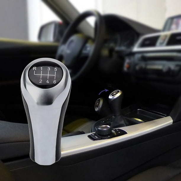 6 Speed Manual Stick Gear Shift Knob Replacement for BMW E90 E91