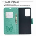 thumbnail image 4 of Dteck Case For Samsung Galaxy A72 5G /4G Premium PU Leather Flip Wallet Case Embossed Full Body Protection Flip Stand Card Holder Magnetic Cover , green, 4 of 6
