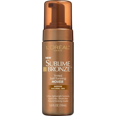 l oreal sublime bronze hydrating self tanning water mousse reviews