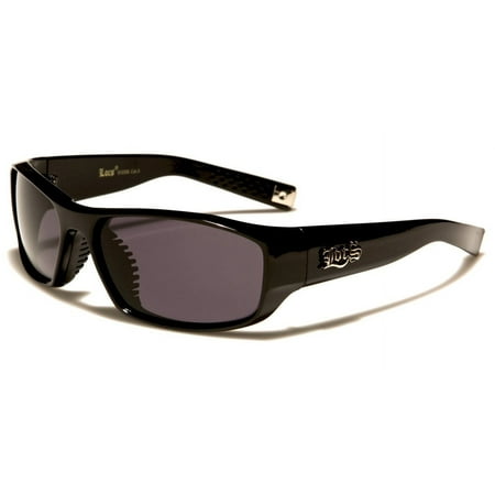 The Best Locs Square Black Hardcore Wrap Around Sunglasses