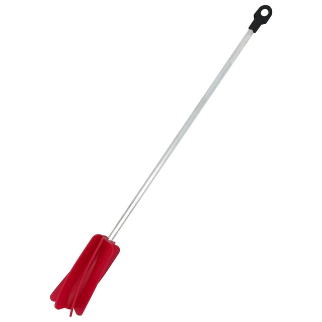 accesorio mezclador de pintura bucket allway hm5n helix para 5 galones Mezclador para taladro con eje hexagonal 5/16, varilla metálica plateada y cabeza helicoidal roja de polipropileno que encaja en el orificio de tapas de cubos de 3 a 5 galones; hojas estrechas alcanzan esquinas y fondo para mezcla de pinturas, epoxi, texturas y adhesivos; suele usarse también para mezclar tintes en proyectos pequeños.