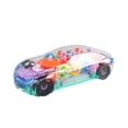 thumbnail image 2 of onlyliua Liquidación de Rebajas de Hoy Juguete para Niños con Luces Intermitentes, Transparente, Colorido, Led, Música, Engranaje Mecánico, Coche, Modelo Luminoso, Regalo, 2 of 7