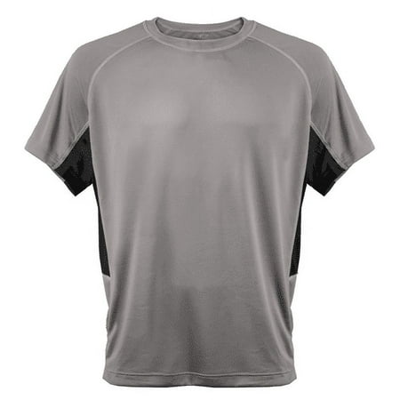 UPC: 0845099080645 | 3N2 3020-05-YL Kzone Curve Men T-Shirt  Gray – Young Large