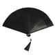 thumbnail image 5 of de mano plegable chino, ventilador de seda de bambú, ventilador de mano chinoiserie ligero decorativo, ventilador plegable para fiesta de Negro, 5 of 9