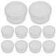 thumbnail image 1 of OULII 10Ud Caja De Almacenamiento Transparente Para Cosméticos Y Maquillaje Con Tapa Duradera De Plástico, 1 of 8