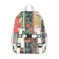 thumbnail image 3 of Pioneer Flower Backpack for School,Cute School Bag,Schoolbag with Adjustable Shoulder Straps & Padded Back,15"x11.42"x5.5", 3 of 6