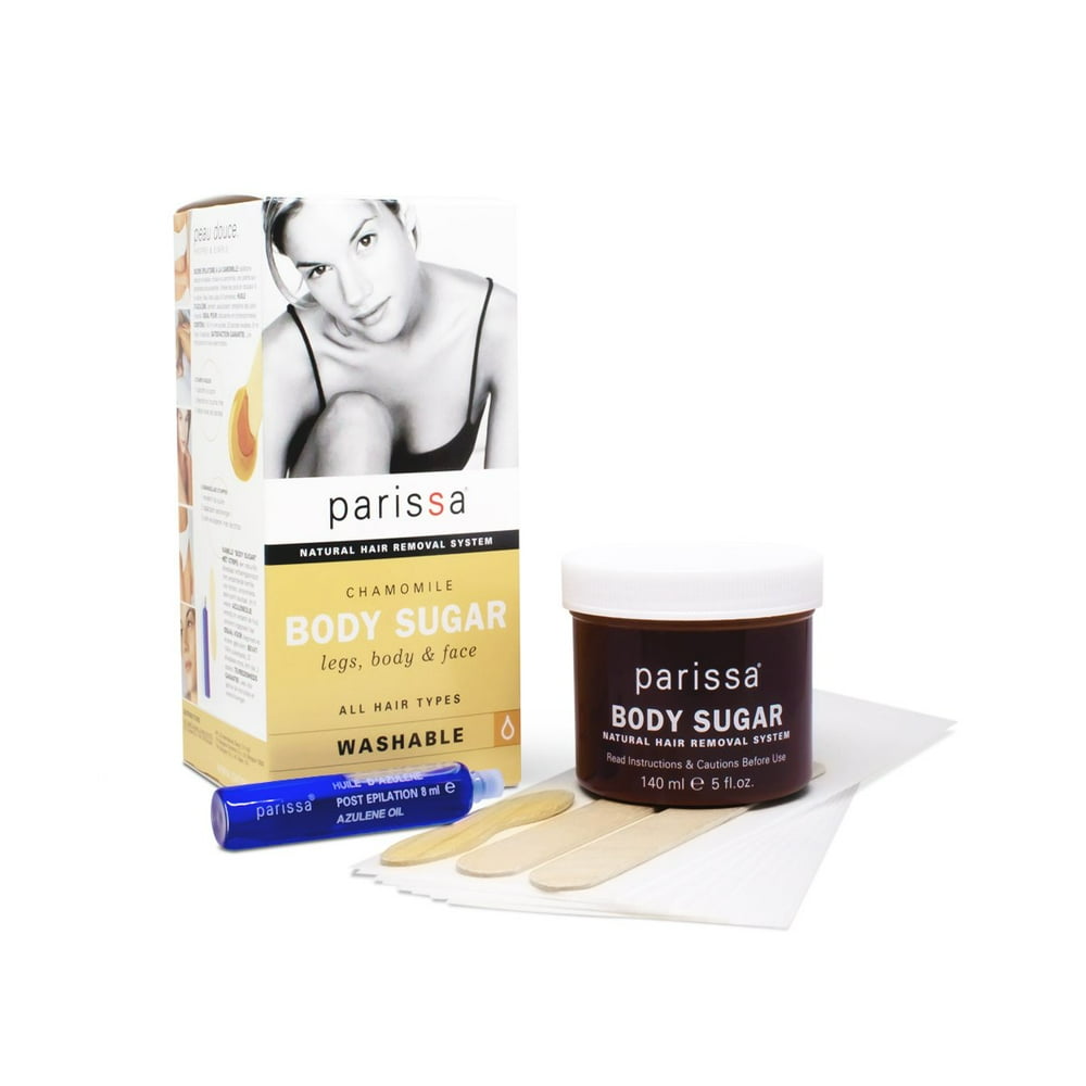 Parissa Chamomile Sugar Wax (Cold Wax), Waxing Kit for Hair Removal
