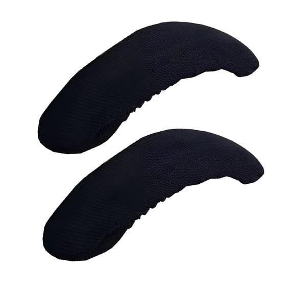 XIBUFE 2026 New 2Pcs Soft Chair Arm Rest Covers Stretchable Office Chair Armrest Slipcovers - Black, for Office Chairs, Desk Chairs, Home Office, Ergonomic Furniture, Armrest Protection