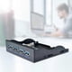 thumbnail image 2 of 4xusb3.0 19pin Hub Drive Bay Front Panel For PC Computer Black Fast Charging, 2 of 5
