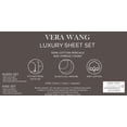 thumbnail image 5 of Vera Wang - King Sheets, Cotton Percale Bedding Set, Crisp & Cool Home Decor (White, King), 5 of 5