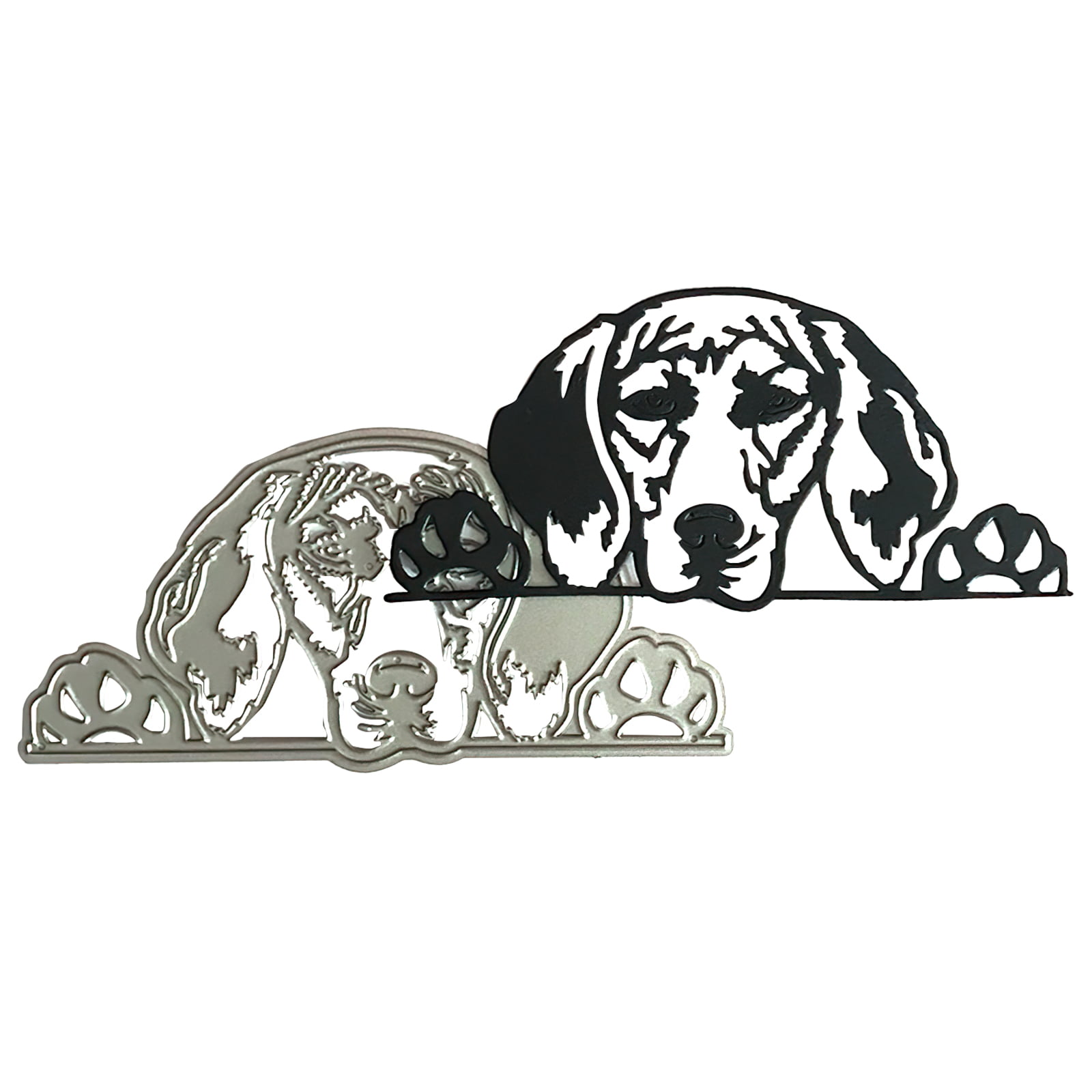 Basset Hound Dog Metal Cutting Dies Cut Die Mold Decoration Scrapbook Craft 