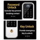 thumbnail image 4 of Cerradura De Puerta Inteligente Bloqueo de huellas dactilares digital Anti-Peeping Keyless Entry Auto Lock para Office Factory Tmvgtek Para estrenar, 4 of 5