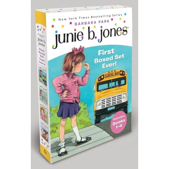 Pre-Owned Junie B. Jones First Boxed Set Ever! Books 1-4 by Barbara Park (Paperback), Children's Books, English
