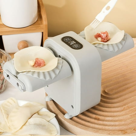 

Fully Automatic Dumpling Making Machine Electric Double Head Dumpling Making Machine Household Kitchen Dumpling Mould for Home Lightning Deals of Today