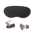 thumbnail image 3 of Unique Bargains 1 Pair Heel Pads Eye Mask-shaped Thickened Heel Pads for Shoes Black, 3 of 6