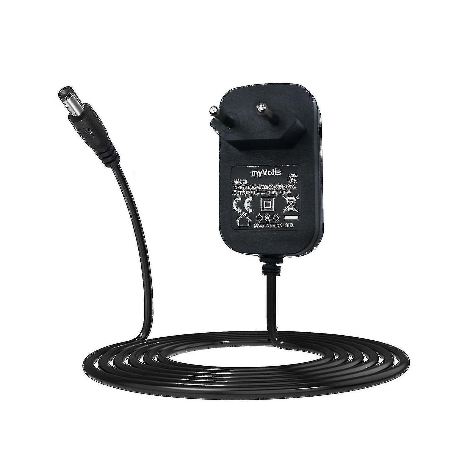 9v Replacement Power Supply Compatible With Kettler Axos Cycle P Upright Exercise Bike Walmart