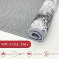 thumbnail image 6 of Modern Abstract Small Area Rugs 2x3, Washable Kitchen Rug Non-Slip Soft Small Bathroom Rug, Beige Striped Entryway Rugs Abstract Print Faux Wool Doormat for Bedside Entrance Bedroom Sink, 6 of 6