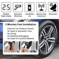 thumbnail image 2 of Sidaley Sensor de presión de neumáticos de camión de plástico portátil profesional DC 5V alimentado por IP67 alarma de seguridad de Cámaras de salpicadero de coche Sidaley VI015550-00B, 2 of 6