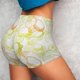 thumbnail image 4 of Fotbe Lemon Potatoes Shorts Sin Costuras – Shorts Deportivos de Cintura Alta para Mujer, Elásticos para Gimnasio, Yoga, Running o Ciclismo-Small, 4 of 8