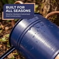 thumbnail image 3 of 1-Gallon Steel Watering Can with Removable Sprinkler Head Ideal for Indoors & Outdoors, Blue, 3 of 5