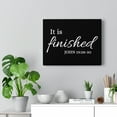 thumbnail image 2 of Scripture Walls John 19:28-30 It Is Finished Bible Verse Canvas Christian Wall Art Ready to Hang Unframed, 2 of 16