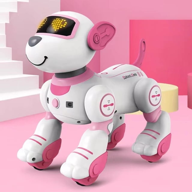 MesaSe Remote Control Robot Dog Toys for Kids Intelligent Robot Dog with Touch Function and Intelligent Programming RC Dog