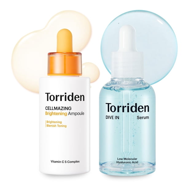 Sérum Duo Torriden DIVE IN 50 ml + CELLMAZING Vita C 30 ml
